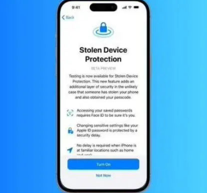 盐亭苹果授权维修店分享被盗设备保护功能开启方法 
