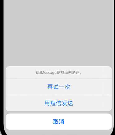 盐亭apple维修iPhone上无法正常发送iMessage信息