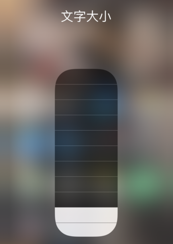 盐亭苹果手机维修分享小技巧：在 iPhone 控制中心快速调节字体大小 