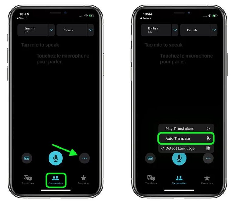 盐亭苹果手机维修分享iOS 15 “翻译” App 新改进 