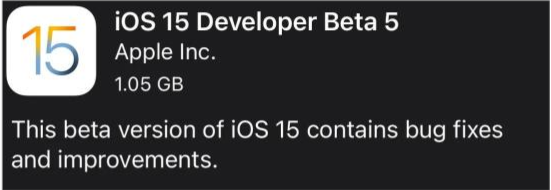 盐亭苹果手机维修分享如何升级到iOS15.0 beta5 